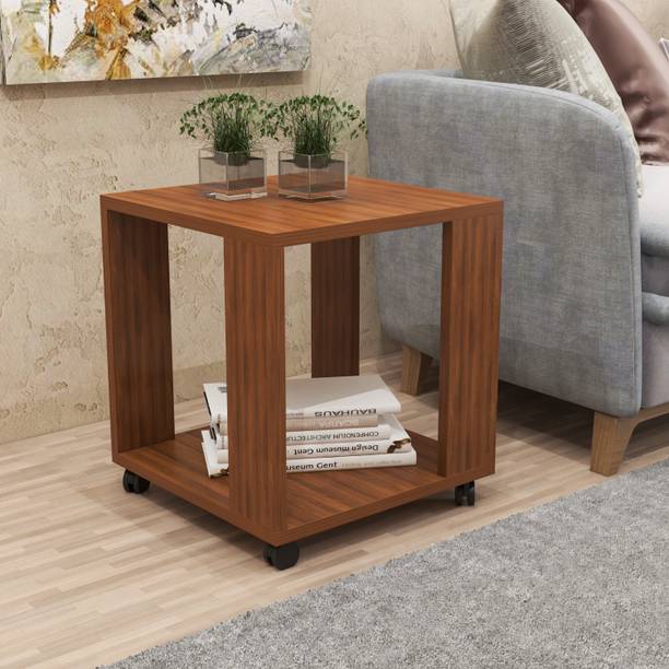 Floresta Wud Engineered Wood Side Table For Bed Room , Living Room Engineered Wood Side Table