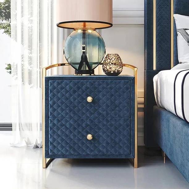 NG Decor Bedroom Living Room End Side Table With Storage Drawer Cabinet Night Stand Engineered Wood Bedside Table