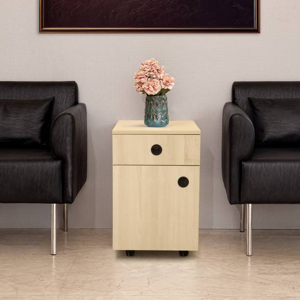 lussomobily lussomobily Multifunctional Modern Design Wooden Drawer and Cabinet Table Engineered Wood End Table