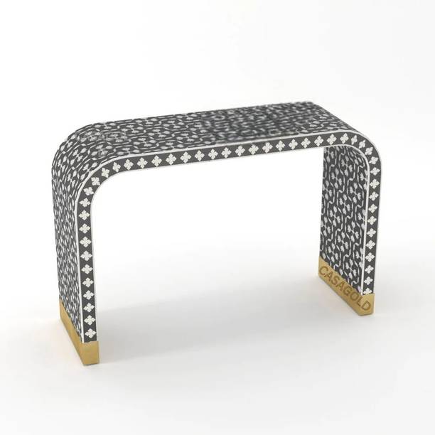 JODHA Bone Inlay Floral Solid Wood Console Table