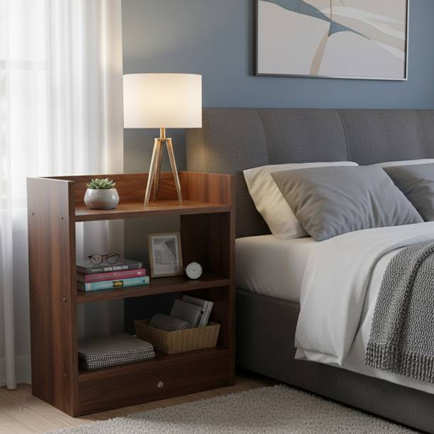 WUDYHOME Engineered Wood End Table