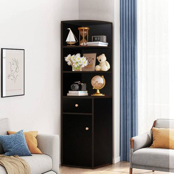 KAWACHI K559 Engineered Wood Corner Table