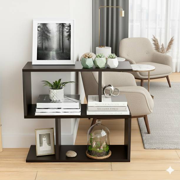craft buzz CRAFTBUZZ Sofa table / Corner table / Wood Bedside Table (Finish Color - BLACK, Solid Wood Side Table