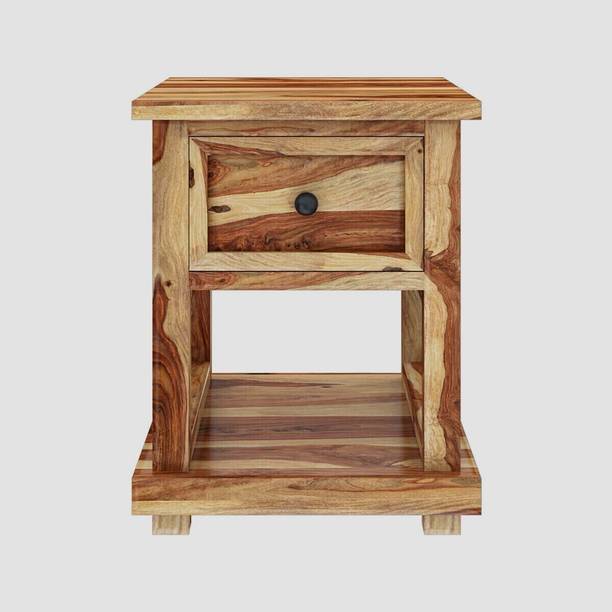UNITEK FURNITURE Sheesham ( Rosewood ) 1 Drawer Bed Side Table For Living Room Solid Wood Bedside Table