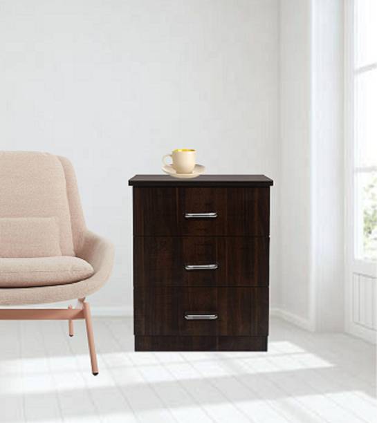RSPOL 3 DRAWER Engineered Wood Side Table
