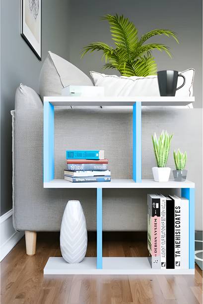 ELAVE HANDICRAFTS S-Shape End Table in Engineered Wood Engineered Wood Bedside Table