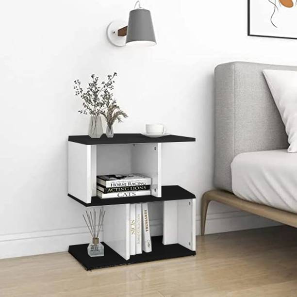 MD Furniturs Modern and Stylish End table, Bedside Table Engineered Wood Bedside Table