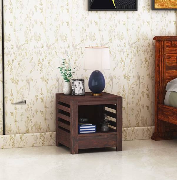 Ganpati Arts Sheesham Wood Cairo Bedside Table For Bedroom/Wooden End/Nightstand Lamp Table Solid Wood Side Table