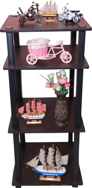 VARS DECOR Engineered Wood Corner Table