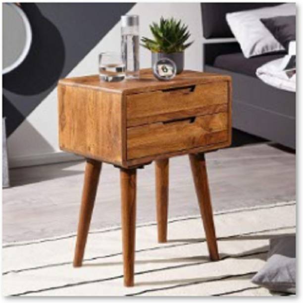 shyam enterprises Solid Wood Side Table