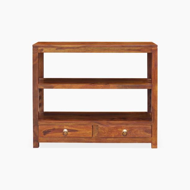 Rukmaajee Sheesham Wood Console Table With Storage For Bedroom, Living Room, side table Solid Wood Console Table