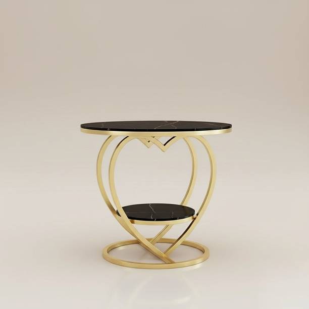 PixiePine Metal Bedside Table