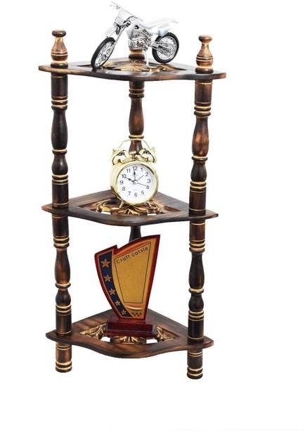 Woodenlibrary Solid Wood Corner Table