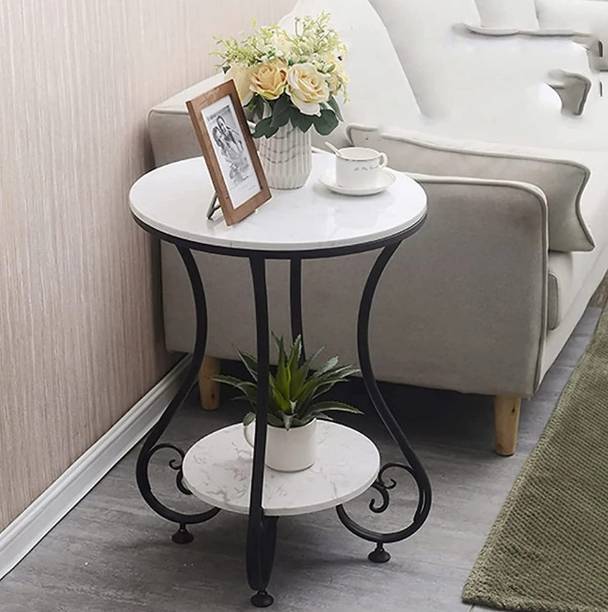 Unique Arts Shoppee UNIQUE ARTS "Metallic Brilliance: Embrace Elegance with a Stunning Metal Table" Metal Side Table