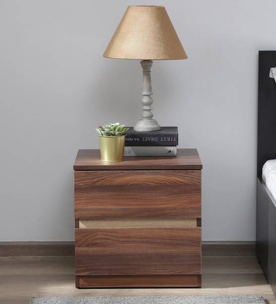 Casacraft from Pepperfry Dario Bed Side Table/wooden side Table for Livingroom/Bedroom Engineered Wood Bedside Table