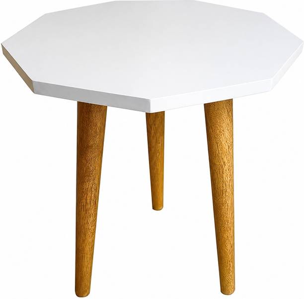 ANZ Antique Wooden Side Table for Home & Office Solid Wood End Table