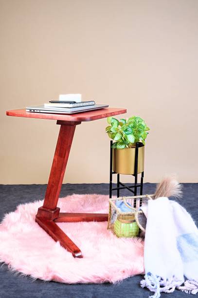 WOODTRENDZ Solid Wood End Table