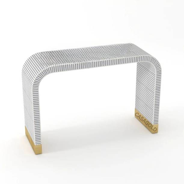 JODHA Bone Inlay Waterfall Console table Solid Wood Con...
