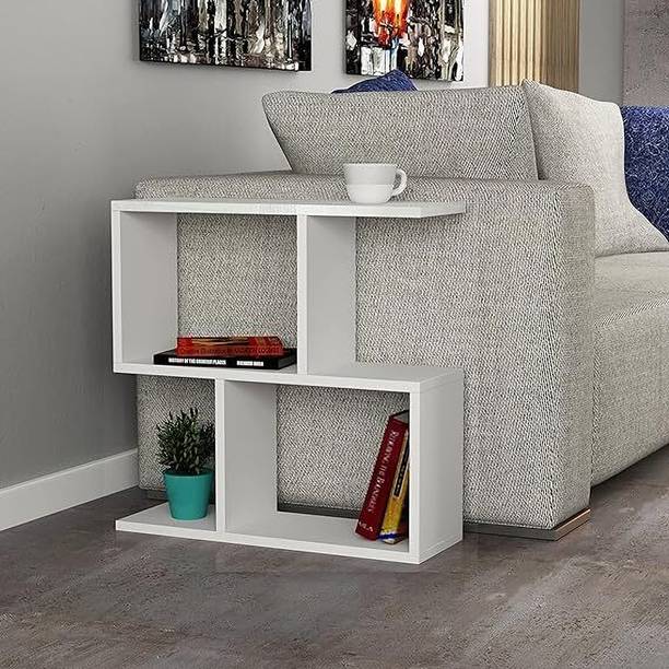 THE PINEWOOD ENTERPRISES Modern Folding Matte Finish Side Table End Table Living & Bed Room Decor Engineered Wood Side Table