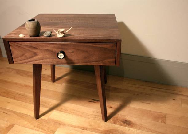 jangid Handicraft Sheesham Wood Wooden Bedside Table For Bedroom | Nightstand Table Solid Wood End Table