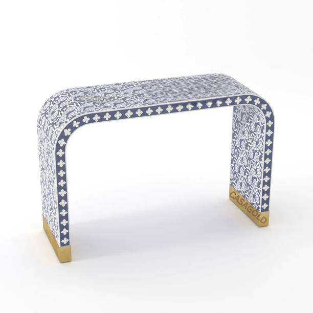 JODHA Bone Inlay Sunflower Solid Wood Side Table