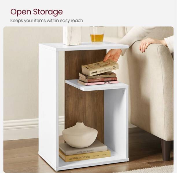 Aviditam G-Shape Home Decor Modern Bedside Bedroom Living Room Engineered Wood Side Table
