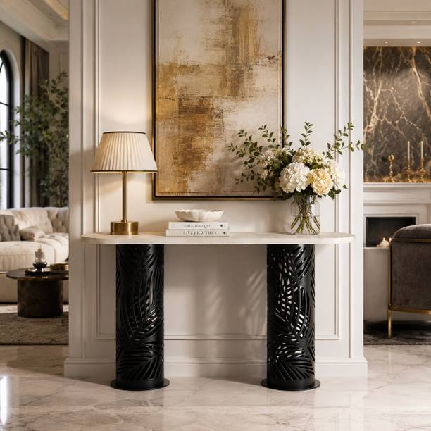 Originn Furniture Premium Quality ConSole Table With Storage Metal Console Table