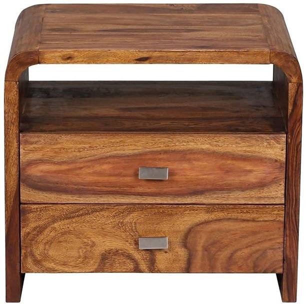 vishwakarma arts VFHBEDSIDE Solid Wood Bedside Table