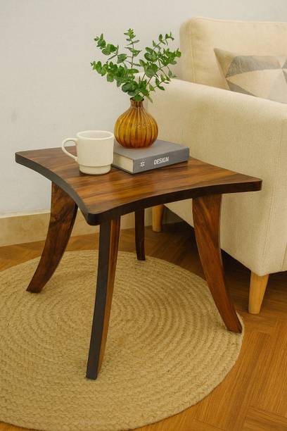 ModernDeco Solid Wood End Table