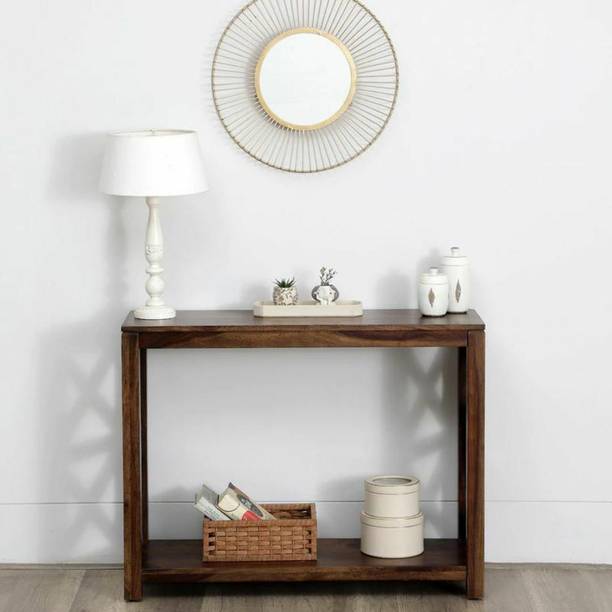 The Furn Club Kross Solid Wood Console Table (Finish Color - Prov