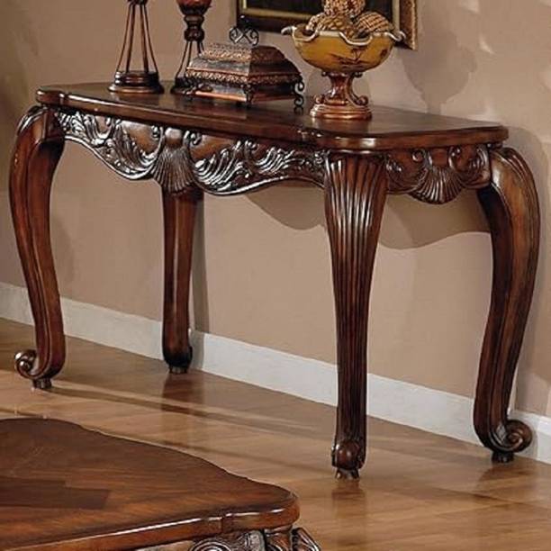 Home wood Wooden Hand Carved Beautiful Design Decor Royal Console Table Solid Wood Console Table