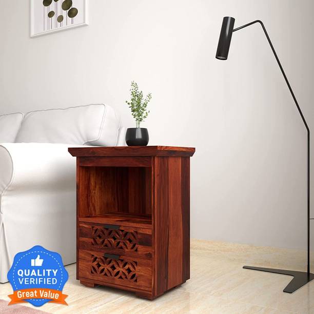Deuba Sheesham Wood Solid Wood Side Table