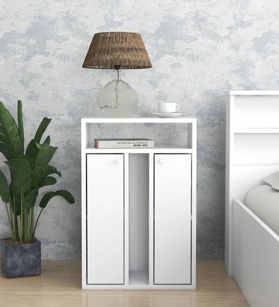 Mintwud from Pepperfry Ren Bedside Table/End Table For Bedroom/Living Room Engineered Wood Bedside Table