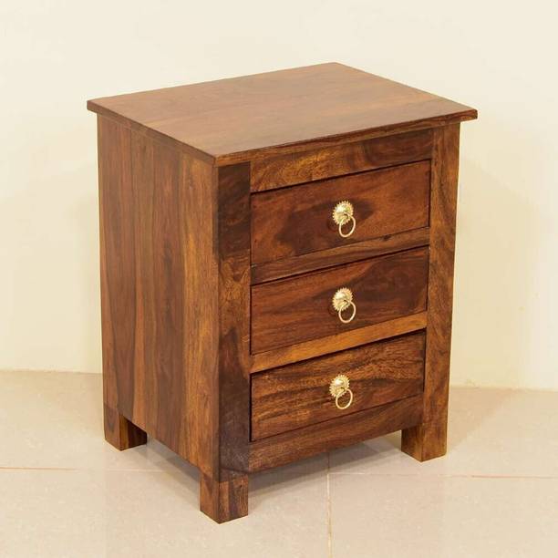 Mamata wood decore Sheesham Wood Bedside/End/ Side Table With Drawer Storage For Bedroom/Livingroom Solid Wood Side Table