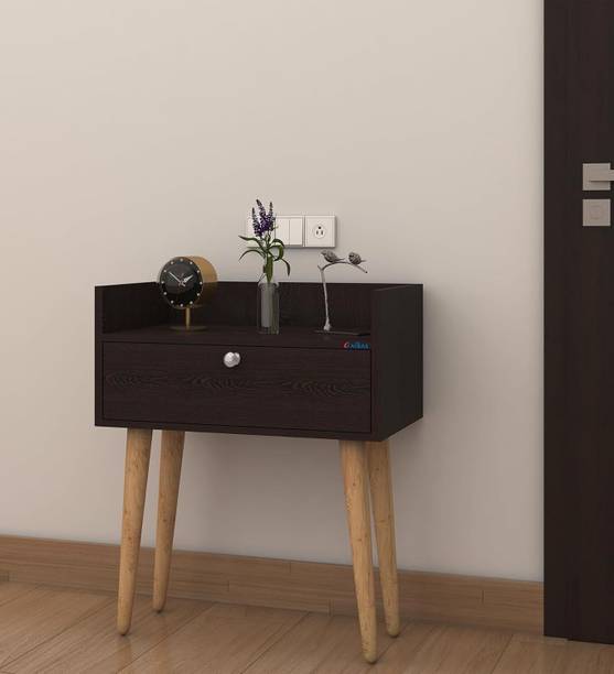 ANIKAA kamy Side Table Sofa Side Table Engineered Wood End Table