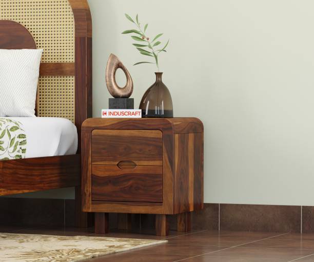 Induscraft WC83 Solid Wood Bedside Table