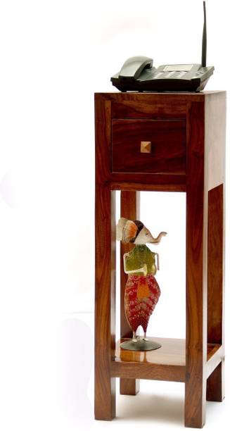 Yashua Solid Wood Bedside Table