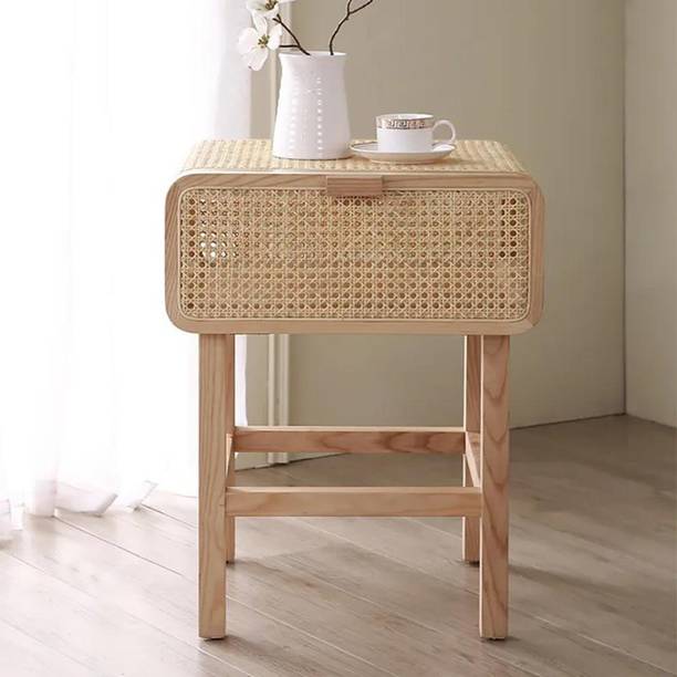 NG Decor Bedroom Living Room End Side Table With Storage Drawer Cabinet Night Stand Engineered Wood Bedside Table