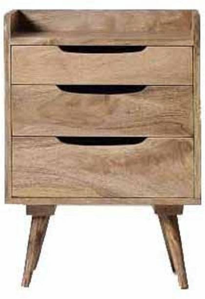 APRODZ Sheesham Wood Side Table For Bed Room / Living Room| Drawer Storage Solid Wood Bedside Table