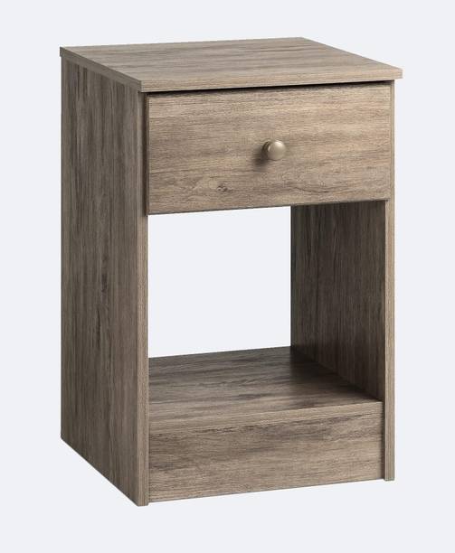 UNITEK FURNITURE 1 Drawer And 1 Self Storage, Side Table, Night Stand Engineered Wood Side Table