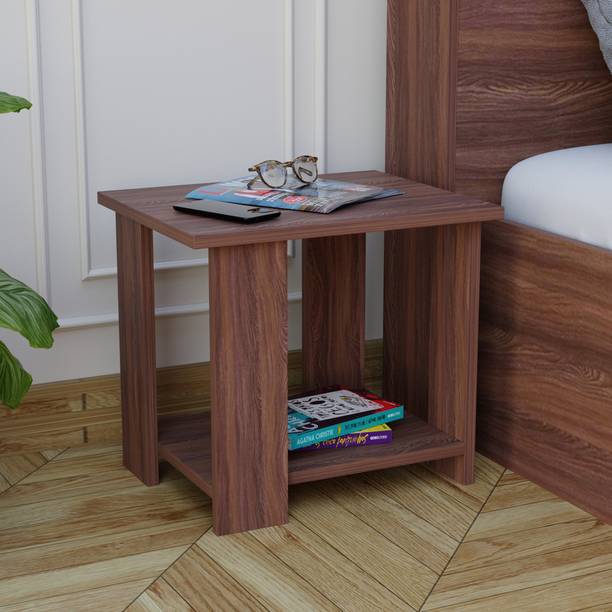 Aspirata Furniture Wooden End Table/Night Stand Table For Home Engineered Wood Bedside Table