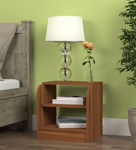 SPACEX Mark Multipurpose Bed Side Table Engineered Wood Side Table