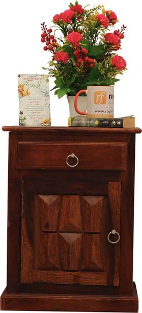 rf royal finish SlumberCraft darwer,Cabinet Included,Smooth Corner,12-Month Warrenty,17"x12"x23" Solid Wood Bedside Table
