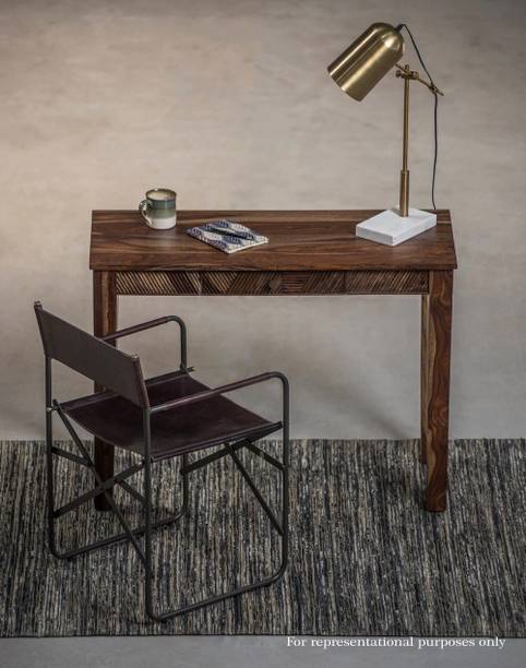 VRIKSHAKLA Marmo Solid Wood Console Table