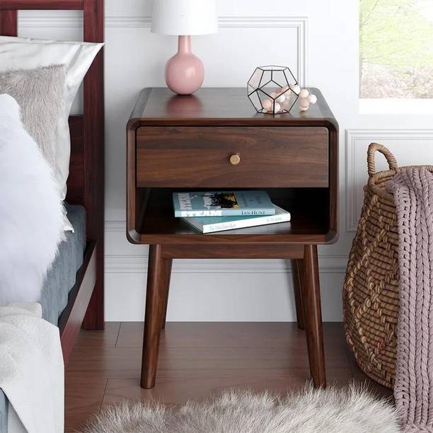 NG Decor Bedroom Living Room End Side Table With Storage Drawer Cabinet Night Stand Engineered Wood Bedside Table