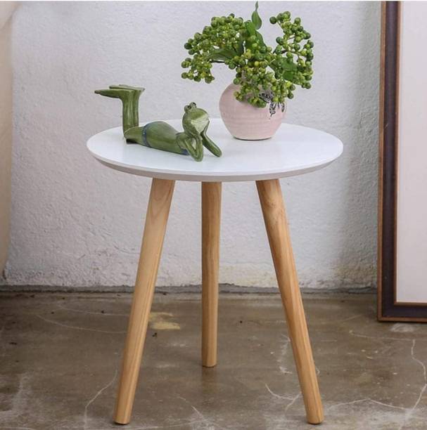 AnDecy Round Multipurpose Side Table/Coffee Table/End Table for Living Room Engineered Wood Side Table