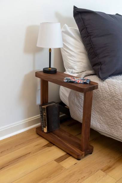 JHDECOR Solid Wood Side Table | Wooden Bedside| Corner Table| Sheesham Wood Sofa Table | Solid Wood Bedside Table