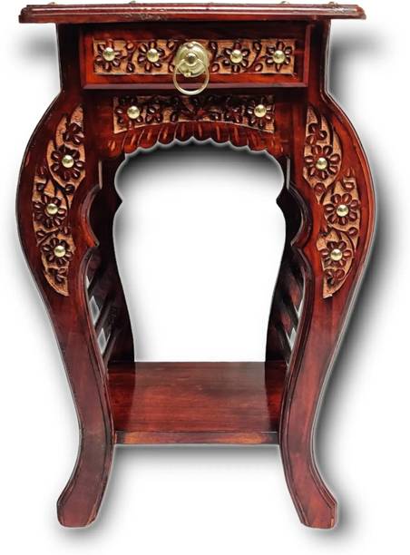 WOODEN CRAFT TWIST Solid Wood Side Table