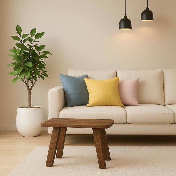 NE Furniture Modern Wooden Coffee Table for Living Room & Compact & Stylish Sofa Side Table Engineered Wood Side Table