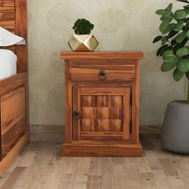 Devsignature Solid Sheesham Wood Bed Side Table For Bed Room Solid Wood End Table